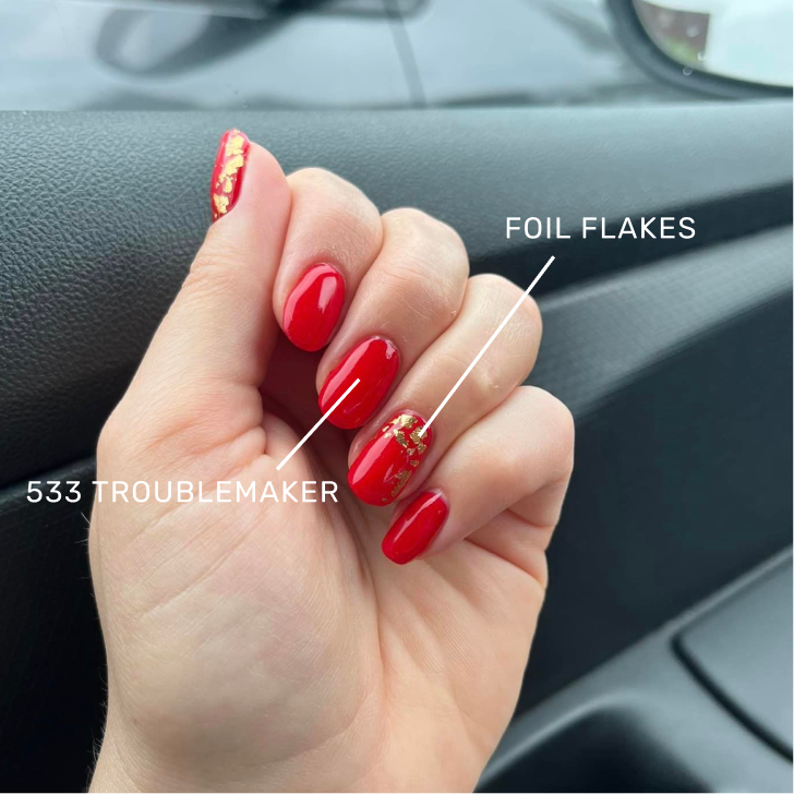 Metallic Foil Flakes • 4 stk