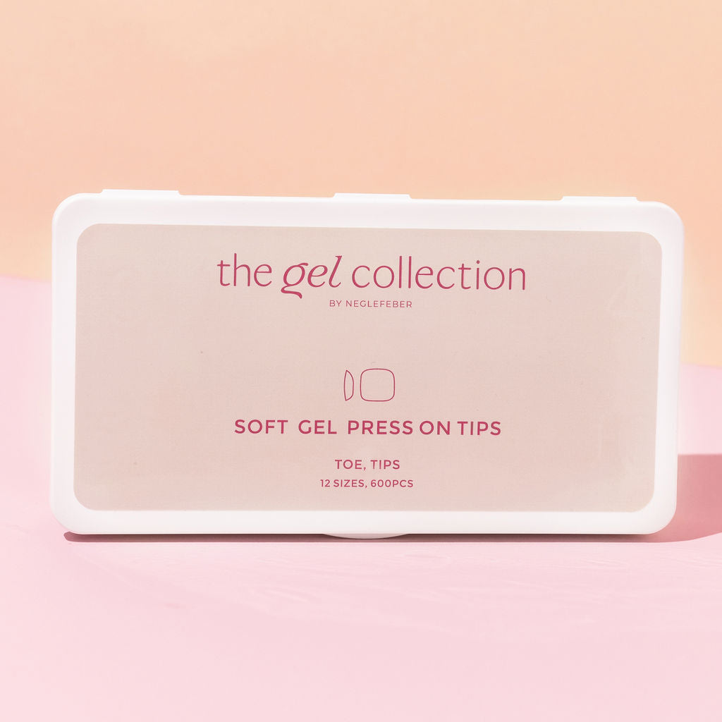 Soft Gel Press On Tipper • Toe Tips (600 stk)