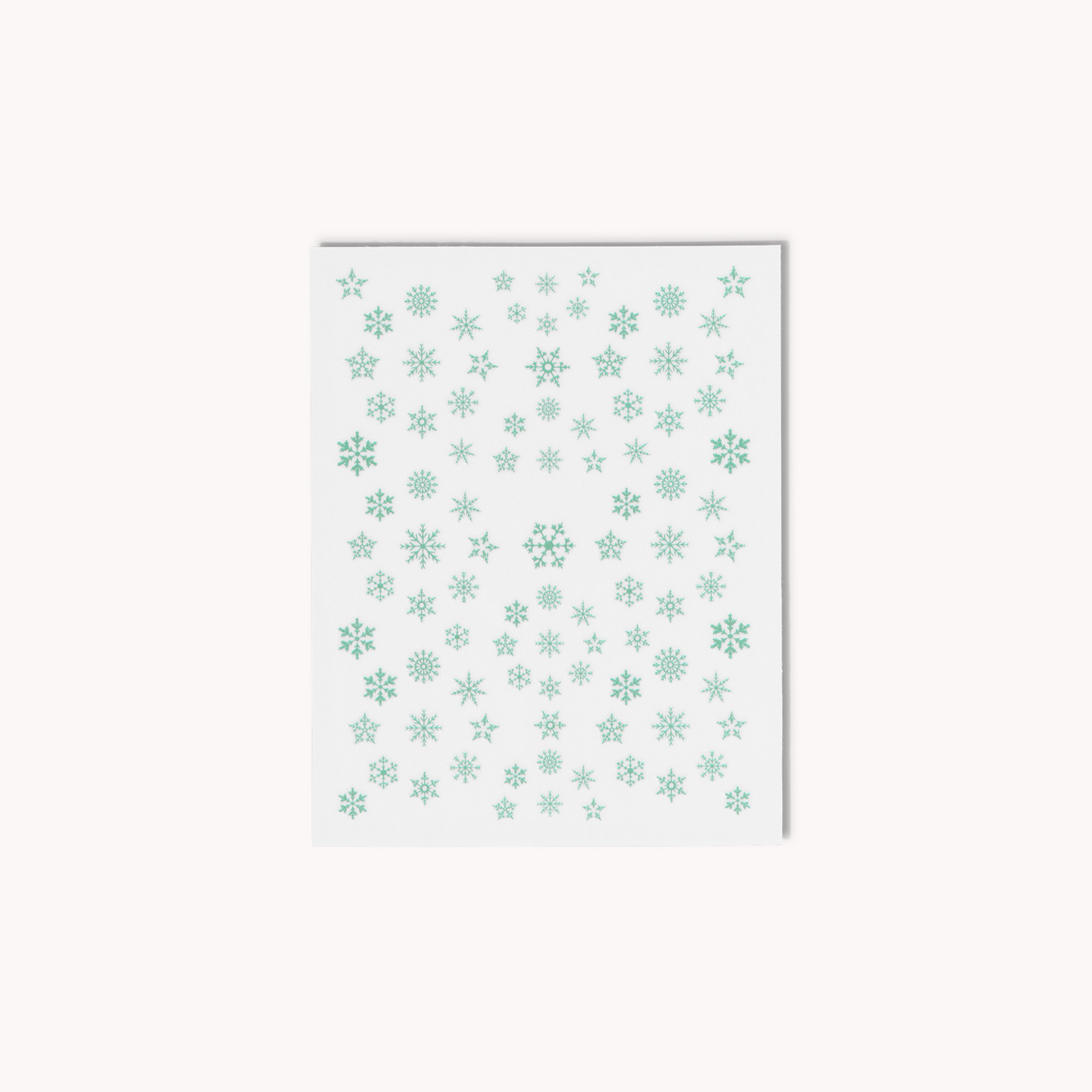 Nail Art Stickers • Blue Snowflakes • The Gel Collection™