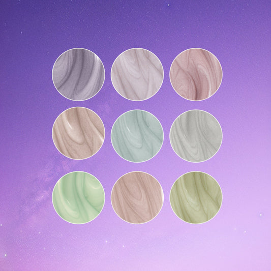 Cat Eye Velvet Gel Polish • Pakketilbud med 9 farver • 21FREE • The Gel Collection™