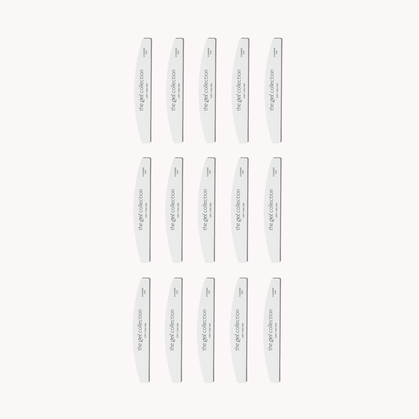 100/180 Nail File Kit • 15 stk