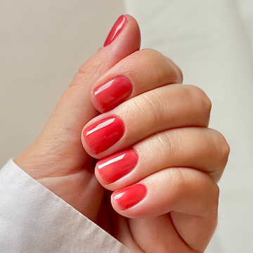 Gel Polish • 848 Cherry Glaze (transparent) • 21FREE • The Gel Collection™