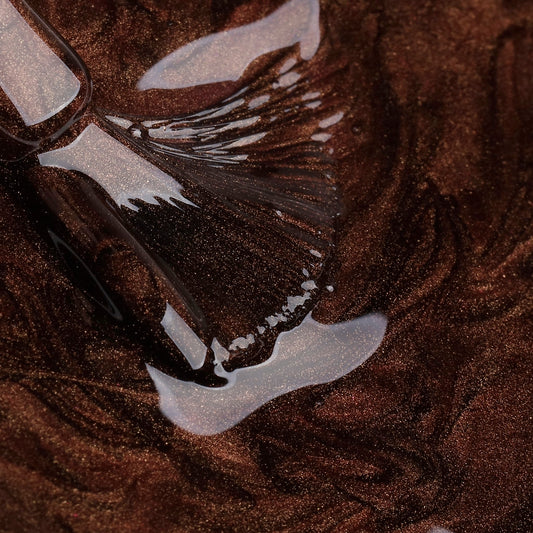 Gel Polish • 564 Glitter Brunette (transparent) • 21FREE