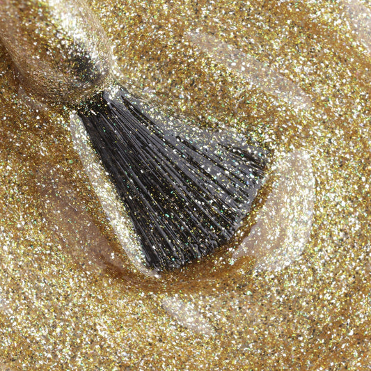Gel Polish • 574 Gold Rain (transparent) • 21FREE