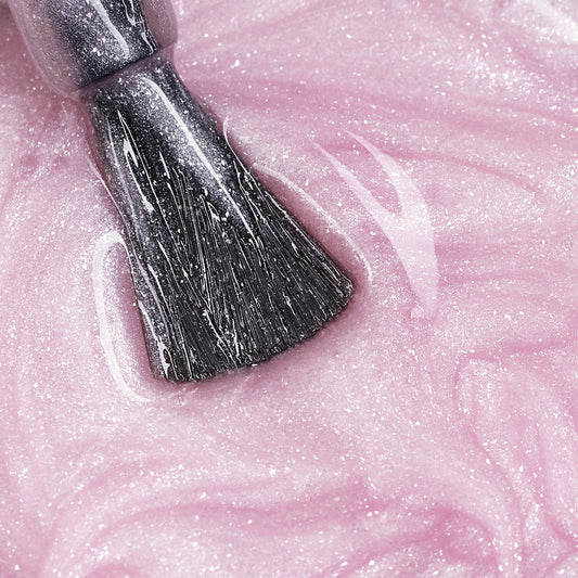 Gel Polish • 753 Baby Pink Shimmer (transparent) • 21FREE