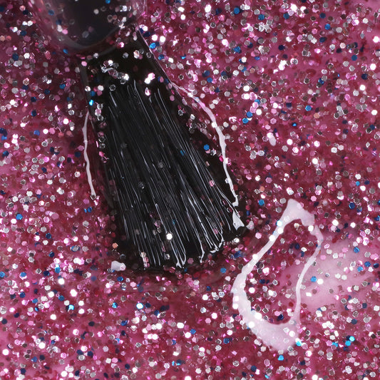 Gel Polish • 763 Pink Diamond (transparent) • 21FREE