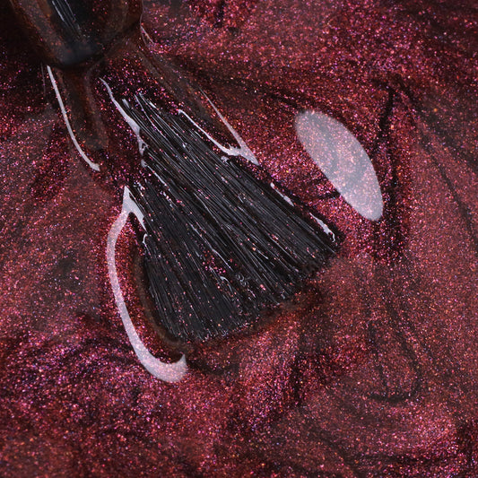 Gel Polish • 767 Brown Metallic (semi-transparent) • 21FREE