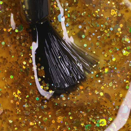 Gel Polish • 789 Gold Rush (transparent) • 21FREE