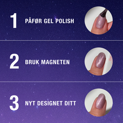 Cat Eye Velvet Gel Polish • Midnight Drift • 21FREE • The Gel Collection™