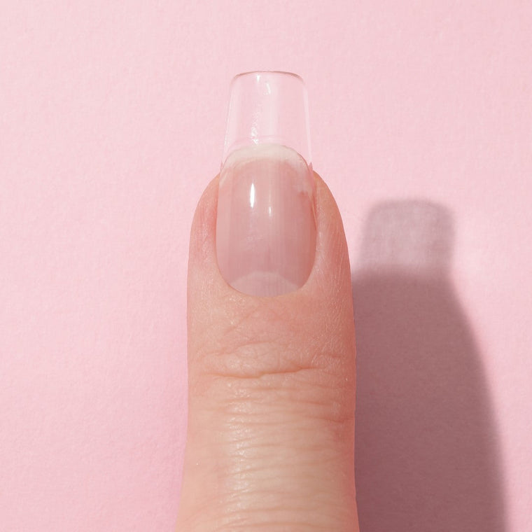 Soft Gel Press On Tipper • Square Medium (600 stk)