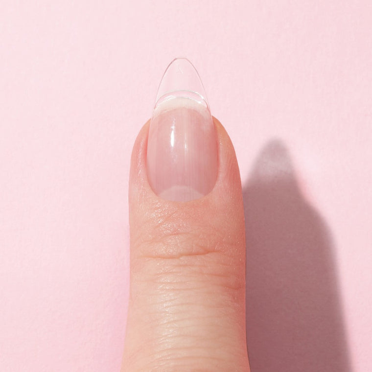 Soft Gel Press On Tipper • Stiletto Short (600 stk)
