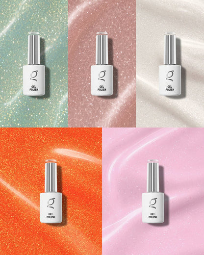 Gel Polish Bundle The Glitters 21FREE+