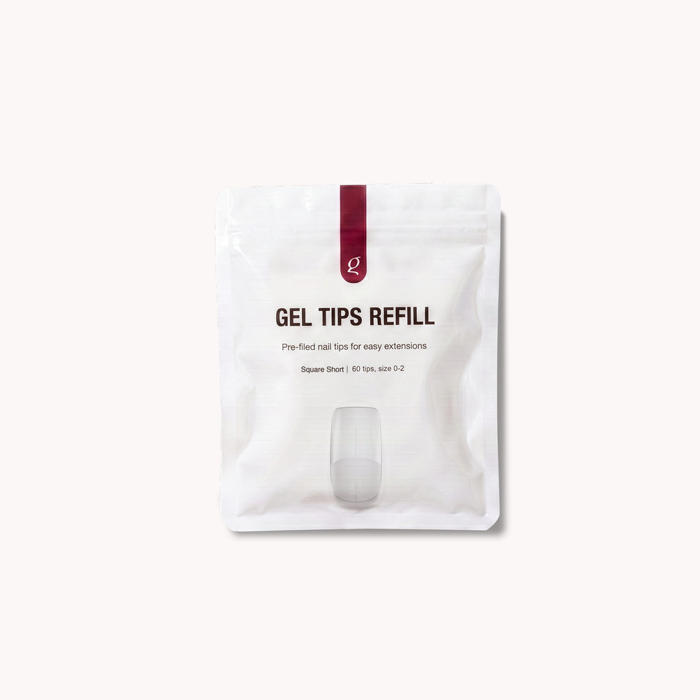 Gel Tips Square Short – Refill Bags