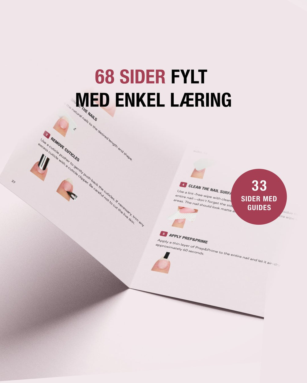68 sider fylt med enkel læring