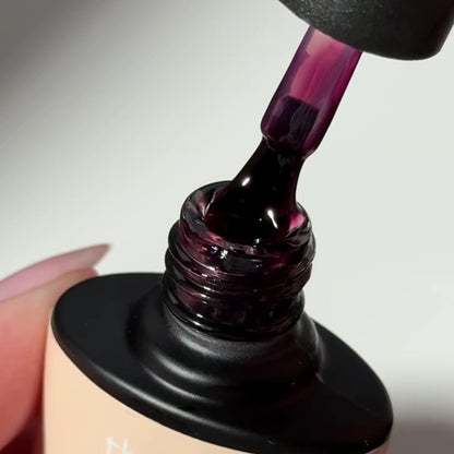 Gel Polish • 851 Wine Drip (transparent) • 21FREE • The Gel Collection™