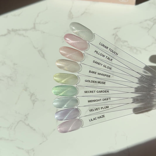 Cat Eye Velvet Gel Polish • Pakketilbud med 9 farver • 21FREE • The Gel Collection™