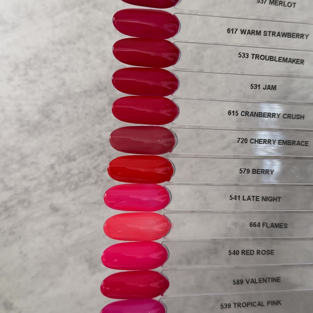 Gel Polish • 720 Cherry Embrace (semi-transparent) • 21FREE