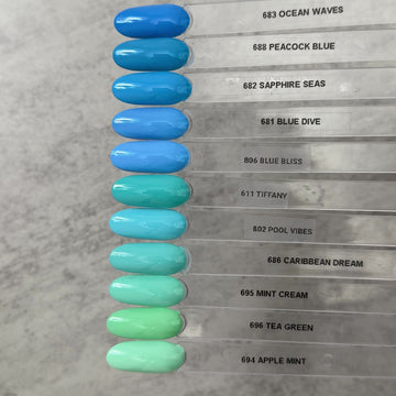 Gel Polish • 681 Blue Dive • 21FREE