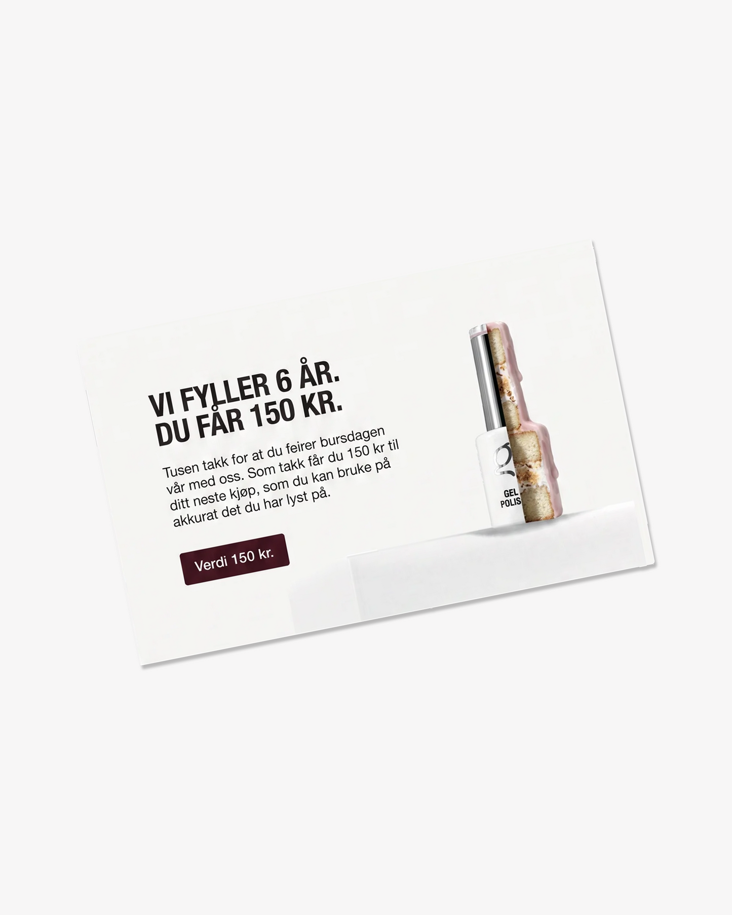 Voucher 150 kr. -  2026
