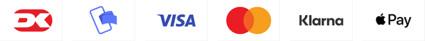 Vipps, Visa, Mastercard, Klarna, Apple Pay, Google Pay
